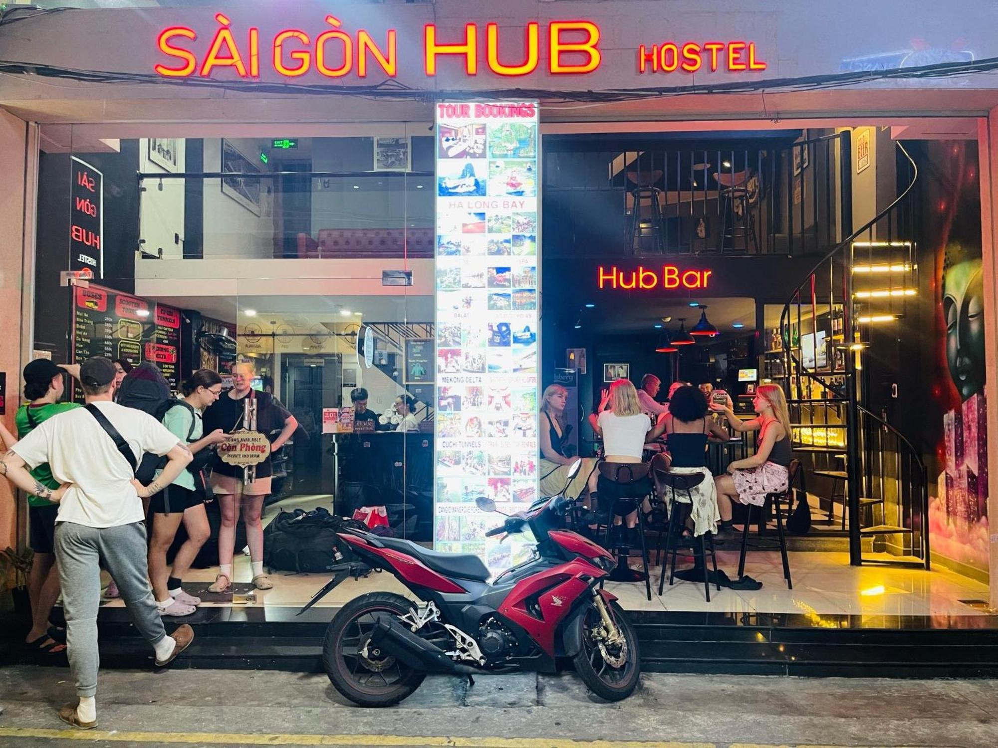 Saigon Hub Hostel Cidade de Ho Chi Minh Exterior foto