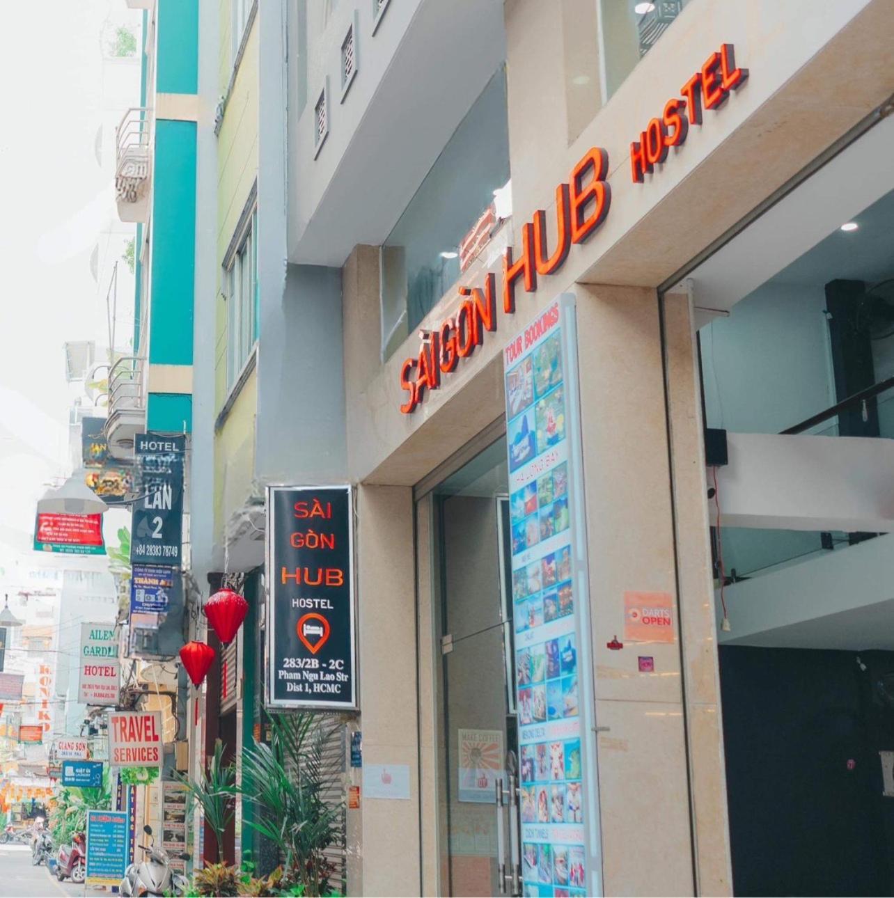 Saigon Hub Hostel Cidade de Ho Chi Minh Exterior foto